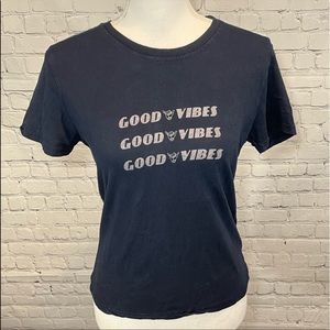 BRANDY MELVILLE Good Vibes T-shirt